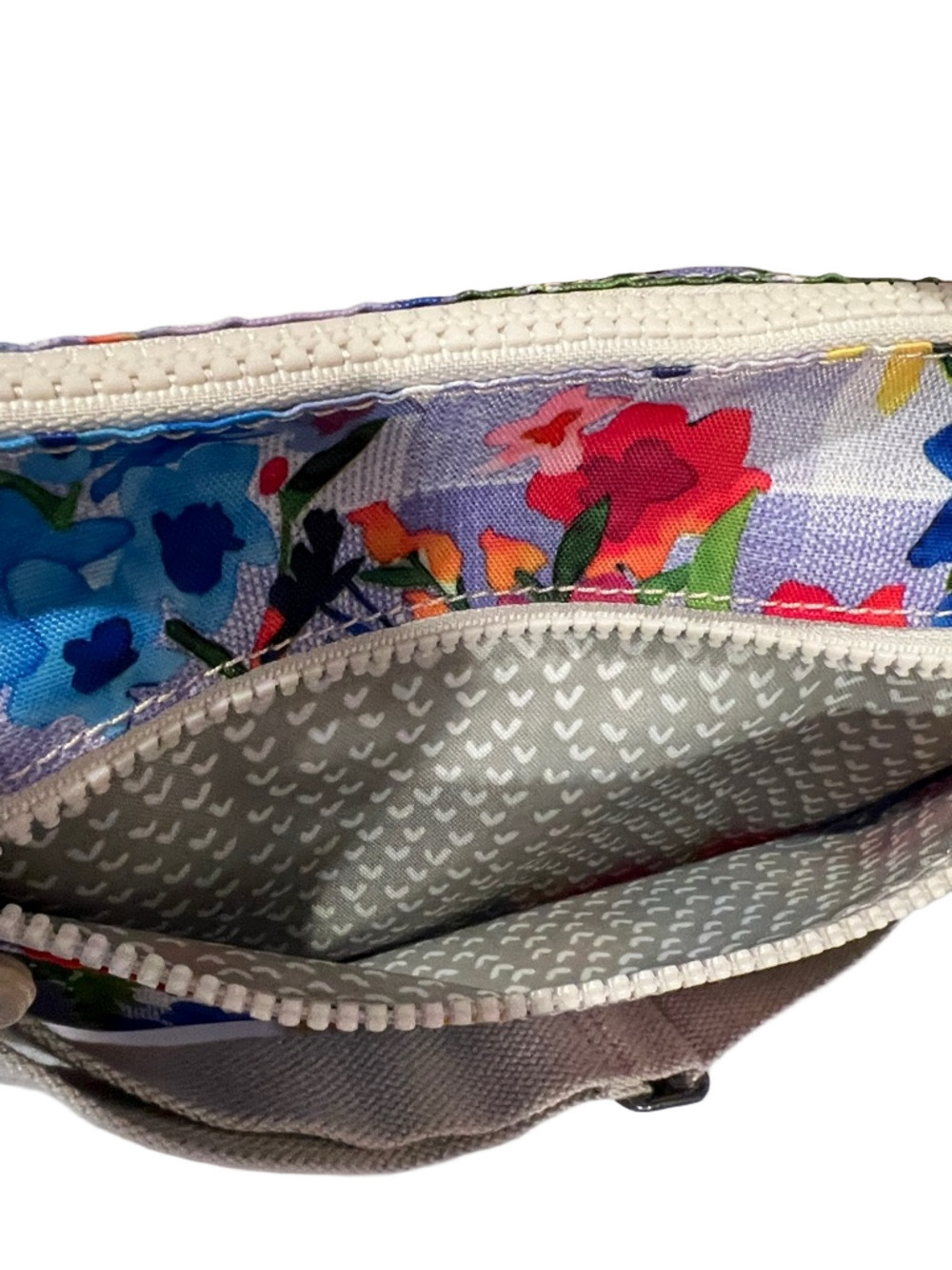 Kipling Multicolor Floral Crossbody Shoulder Bag - Like New - Picture 12 of 14